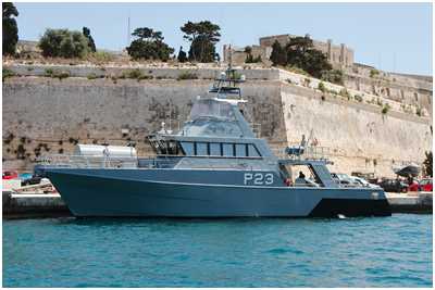 Hafenpatrouillenboot P23